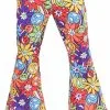 Overig Heren Hippiebroek Smiley Peace