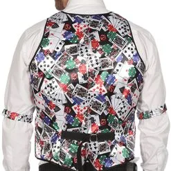 Overig Heren Vest Casino -Goedkope Feest Pracht Winkel heren vest casino achterkant