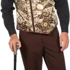 Overig Heren Vest Steampunk Lacey