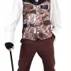 Overig Heren Vest Steampunk Tandwielen -Goedkope Feest Pracht Winkel heren vest steampunk tandwielen