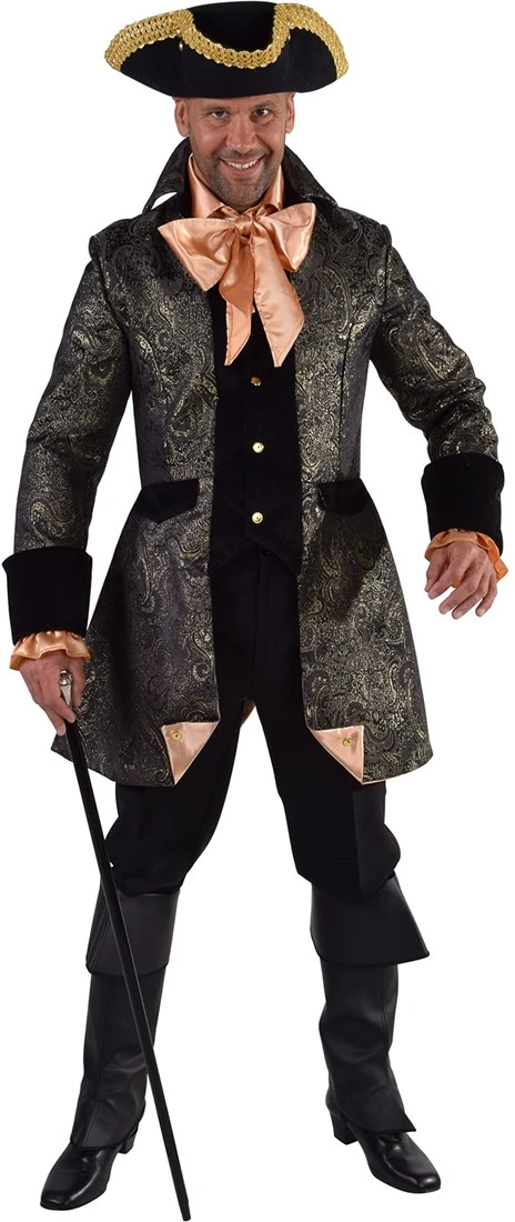 Overig Herenjas Markies Brokaat Zwart 3 Overig Herenjas Markies Brokaat Zwart