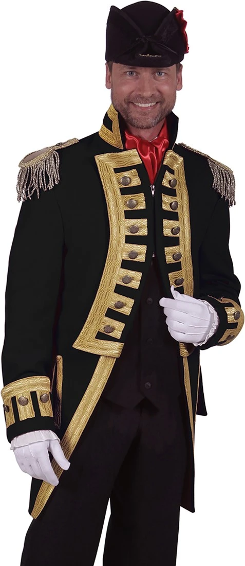 Overig Herenjas Nelson Zwart-Goud Luxe 3 Overig Herenjas Nelson Zwart-Goud Luxe