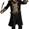 Overig Herenjas Piraat/Markies Paars/Goud -Goedkope Feest Pracht Winkel herenjas piraat markies paars goud
