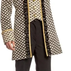 Overig Herenjas Zwart/Goud Luxe (schild-motief)