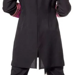 Overig Herenkostuum Garde Markies Zwart/Pink -Goedkope Feest Pracht Winkel herenkostuum garde markies zwart pink 2