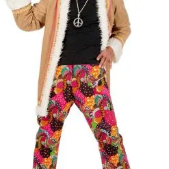 Overig Herenkostuum Hippie Long Flower