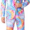 Herenkostuum OppoSuits Mr. Tie Dye 2 Herenkostuum OppoSuits Mr. Tie Dye -Goedkope Feest Pracht Winkel herenkostuum opposuits mr tie dye