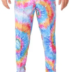 Herenkostuum OppoSuits Mr. Tie Dye -Goedkope Feest Pracht Winkel herenkostuum opposuits mr tie dye broek