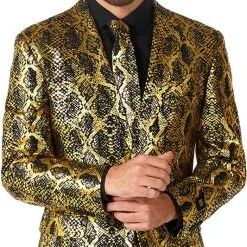 Herenkostuum OppoSuits Shiny Snake -Goedkope Feest Pracht Winkel herenkostuum opposuits shiny snake colbert