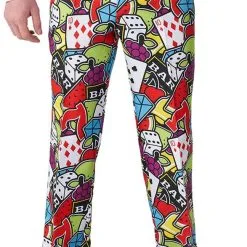 Herenkostuum Suitmeister Casino Icons -Goedkope Feest Pracht Winkel herenkostuum suitmeister casino icons broek