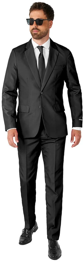 Herenkostuum Suitmeister Solid Black 3 Herenkostuum Suitmeister Solid Black