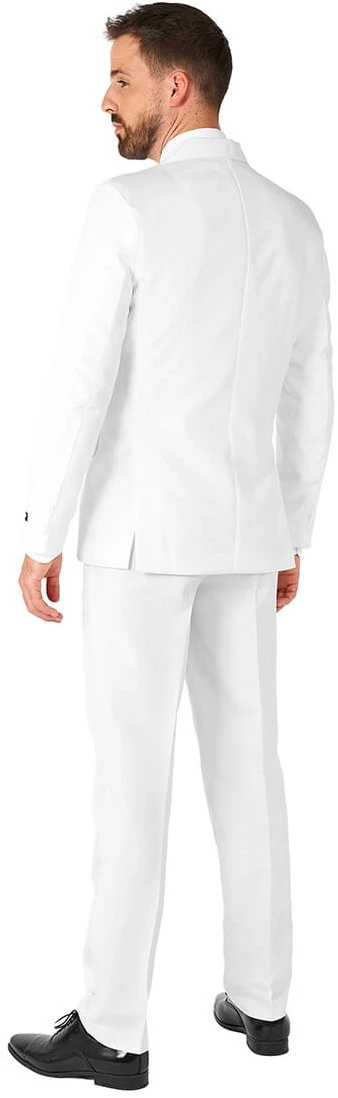 Herenkostuum Suitmeister Solid White 4 Herenkostuum Suitmeister Solid White - Afbeelding 2
