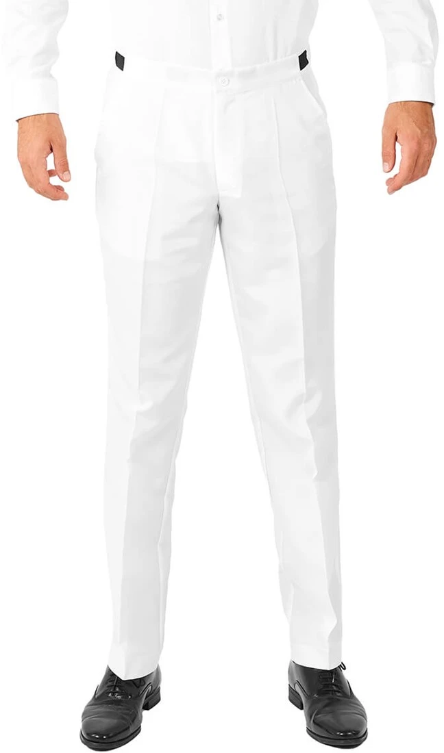 Herenkostuum Suitmeister Solid White 7 Herenkostuum Suitmeister Solid White - Afbeelding 5