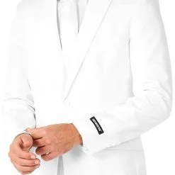 Herenkostuum Suitmeister Solid White 10 Herenkostuum Suitmeister Solid White -Goedkope Feest Pracht Winkel herenkostuum suitmeister solid white colbert