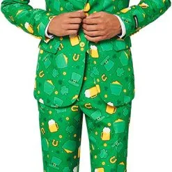 Herenkostuum Suitmeister St. Patrick's Day Icons