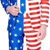 Herenkostuum Suitmeister USA Flag -Goedkope Feest Pracht Winkel herenkostuum suitmeister usa flag