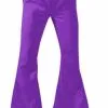 Overig Hippie Broek Heren Paars -Goedkope Feest Pracht Winkel hippie broek heren paars