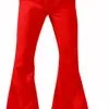 Overig Hippie Broek Heren Rood 1 Overig Hippie Broek Heren Rood -Goedkope Feest Pracht Winkel hippie broek heren rood