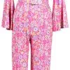 Overig Hippie Jumpsuit Pink Mellow 2 Overig Hippie Jumpsuit Pink Mellow -Goedkope Feest Pracht Winkel hippie jumpsuit pink mellow