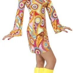 Overig Hippie Jurkje Clementine Voor Dames -Goedkope Feest Pracht Winkel hippie jurkje clementine voor dames zijkant