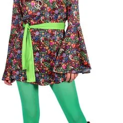 Overig Hippie Jurkje Flower Power Peace -Goedkope Feest Pracht Winkel hippie jurkje flower power peace 4