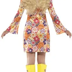 Overig Hippie Jurkje Flower Power Voor Dames -Goedkope Feest Pracht Winkel hippie jurkje flower power voor dames achterkant