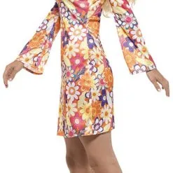 Overig Hippie Jurkje Flower Power Voor Dames -Goedkope Feest Pracht Winkel hippie jurkje flower power voor dames zijkant