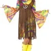 Overig Hippie Jurkje Groovy Lady Voor Dames -Goedkope Feest Pracht Winkel hippie jurkje groovy lady voor dames