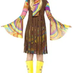Overig Hippie Jurkje Groovy Lady Voor Dames -Goedkope Feest Pracht Winkel hippie jurkje groovy lady voor dames 3