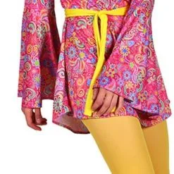 Overig Hippie Jurkje Pink Mellow -Goedkope Feest Pracht Winkel hippie jurkje pink mellow 3