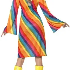 Overig Hippie Jurkje Rainbow Voor Dames 7 Overig Hippie Jurkje Rainbow Voor Dames -Goedkope Feest Pracht Winkel hippie jurkje rainbow voor dames achterkant
