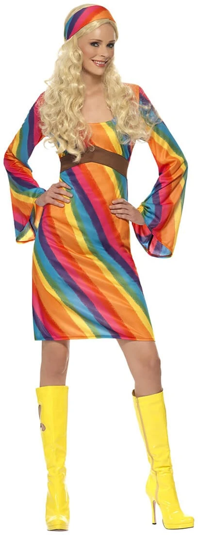 Overig Hippie Jurkje Rainbow Voor Dames 3 Overig Hippie Jurkje Rainbow Voor Dames