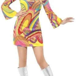 Overig Hippie Jurkje Retro Flower Voor Dames -Goedkope Feest Pracht Winkel hippie jurkje retro flower voor dames 2