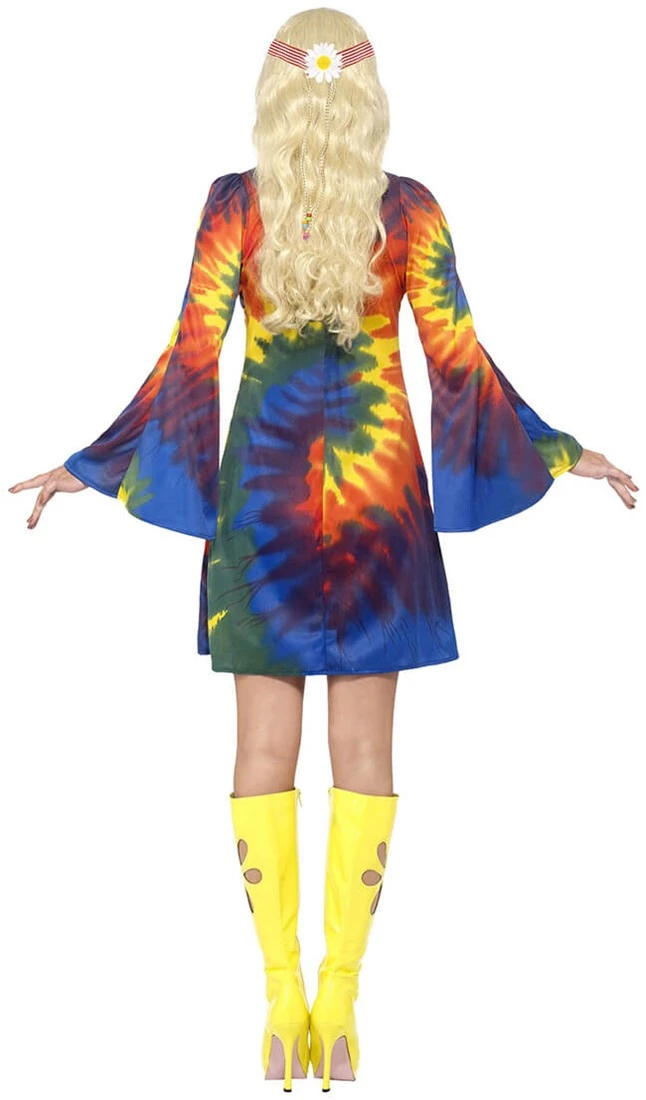 Overig Hippie Jurkje Tie Dye Voor Dames 5 Overig Hippie Jurkje Tie Dye Voor Dames - Afbeelding 3
