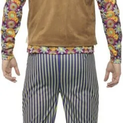 Overig Hippie Kostuum Floyd Voor Heren -Goedkope Feest Pracht Winkel hippie kostuum floyd voor heren achterkant