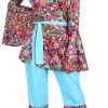 Overig Hippie Outfit Dames Flower Power Paisley