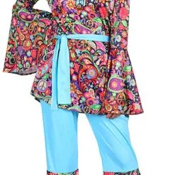 Overig Hippie Outfit Dames Flower Power Paisley