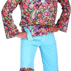 Overig Hippie Outfit Heren Flower Power Paisley