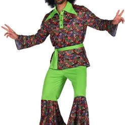 Overig Hippie Outfit Heren Flower Power Peace -Goedkope Feest Pracht Winkel hippie outfit heren flower power peace 3