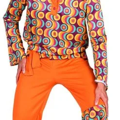 Overig Hippie Outfit Heren Groovy Circels -Goedkope Feest Pracht Winkel hippie outfit heren groovy circels 3