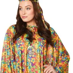 Overig Hippie Poncho Peace -Goedkope Feest Pracht Winkel hippie poncho peace 3