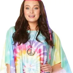 Overig Hippie Poncho Tie-Dye -Goedkope Feest Pracht Winkel hippie poncho tie dye 3