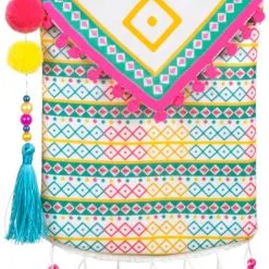 Overig Hippie Tasje Met Kwastjes -Goedkope Feest Pracht Winkel hippie tasje met kwastjes detail