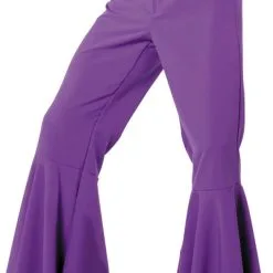 Overig Hippiebroek Heren Paars