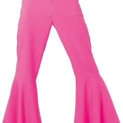 Overig Hippiebroek Heren Pink