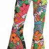 Overig Hippiebroek Woodstock Dames -Goedkope Feest Pracht Winkel hippiebroek woodstock dames