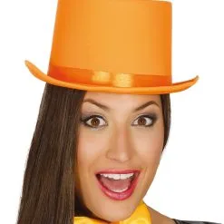 Overig Hoge Hoed Satijn Oranje