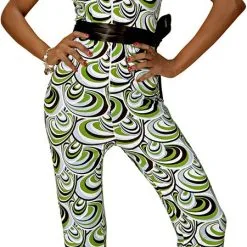 Overig Jumpsuit Disco Seventies Groovy Waves