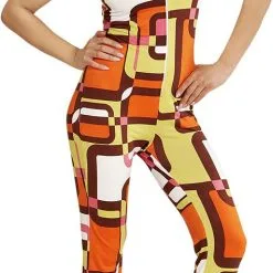Overig Jumpsuit Disco Seventies Hippie Retro -Goedkope Feest Pracht Winkel jumpsuit disco seventies hippie retro 2