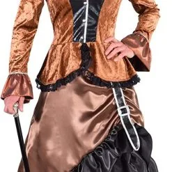 Overig Jurk Steampunk Brons Voor Dames